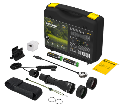 Armytek Predator Pro Magnet USB Extended Set