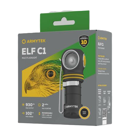 Armytek Elf C1 USB-C (warm light)