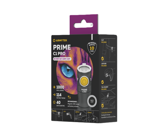 Box_White_Grey_Back Armytek Prime C1 Pro Magnet USB Warm